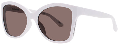 BALENCIAGA BB0150S Frame WHITE Lens GREY