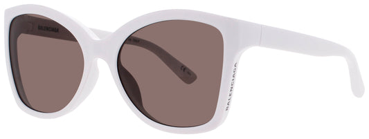 BALENCIAGA BB0150S Frame WHITE Lens GREY