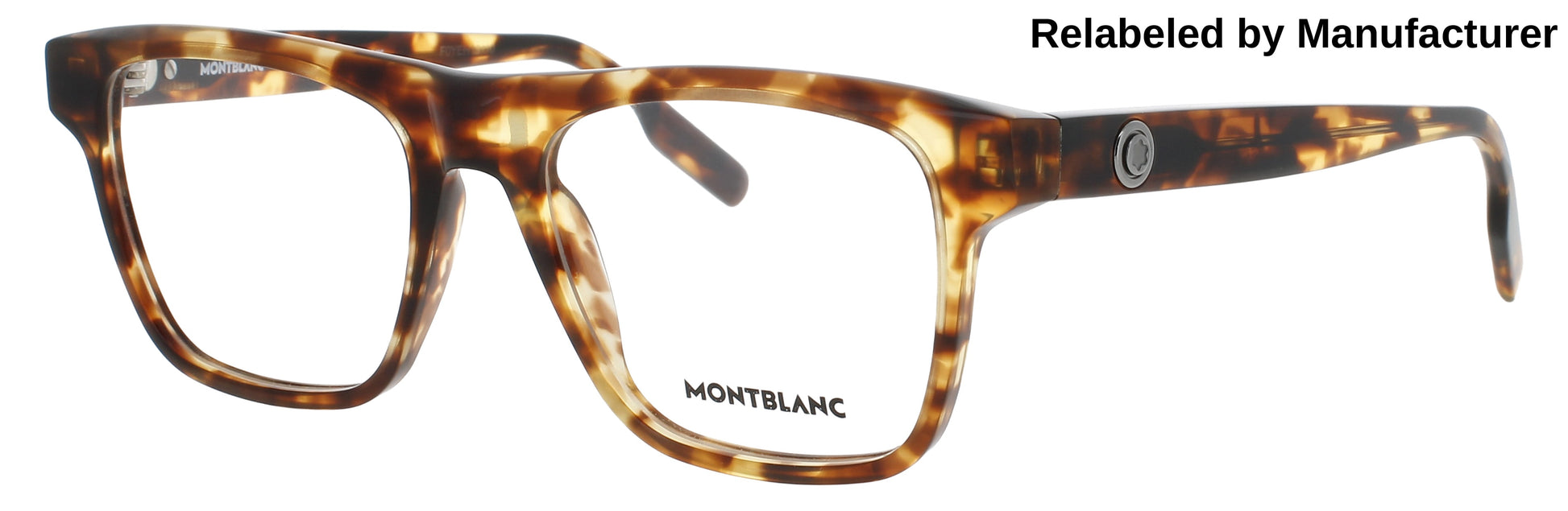 MONTBLANC MB0203O Frame HAVANA Lens DEMO