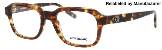 MONTBLANC MB0202O Frame HAVANA Lens DEMO