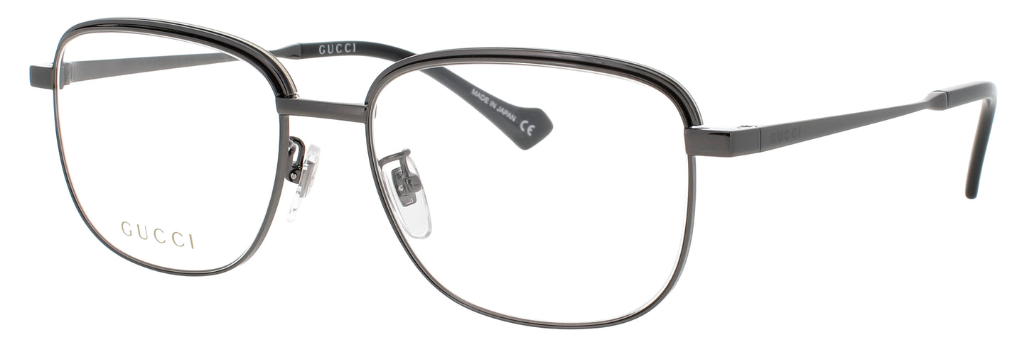 GUCCI GG1102O Frame RUTHENIUM Lens DEMO
