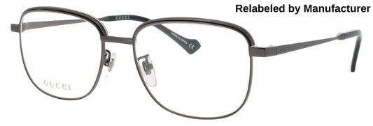 GUCCI GG1102O Frame RUTHENIUM Lens DEMO