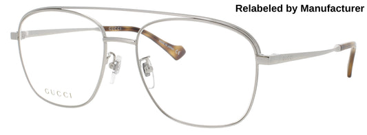 GUCCI GG1103O Frame SILVER Lens DEMO
