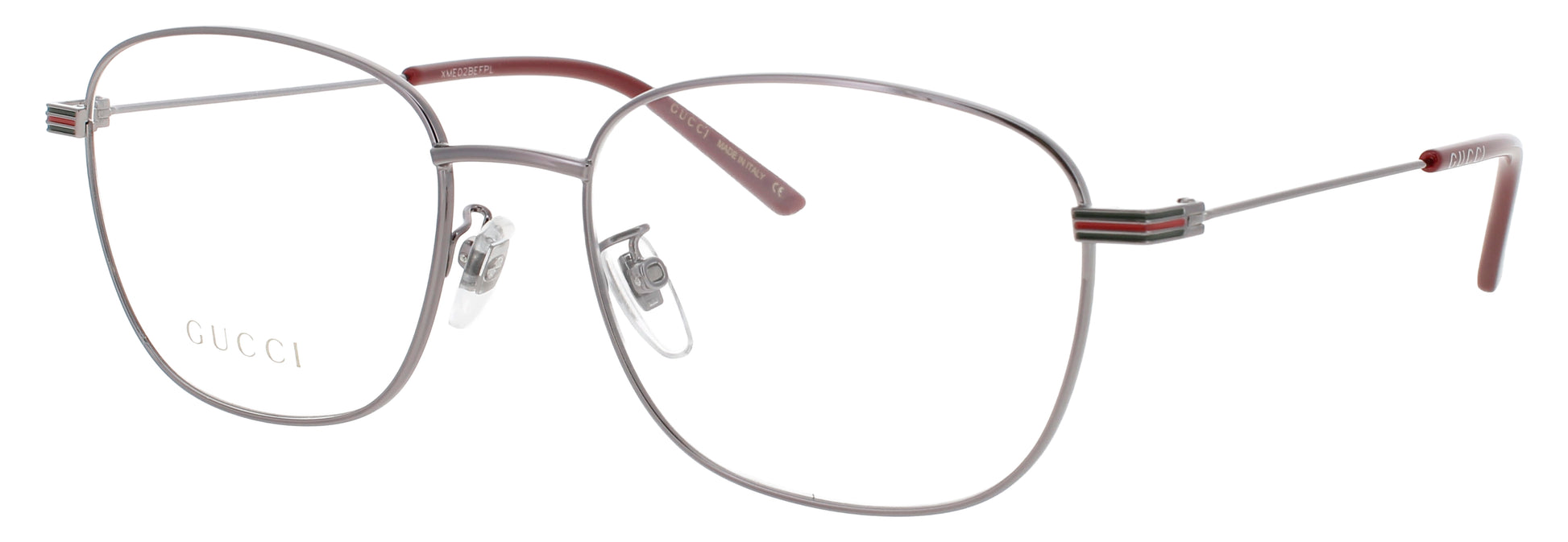 GUCCI GG1126OA Frame RUTHENIUM Lens DEMO