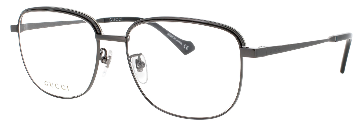 GUCCI GG1102O Frame RUTHENIUM Lens DEMO