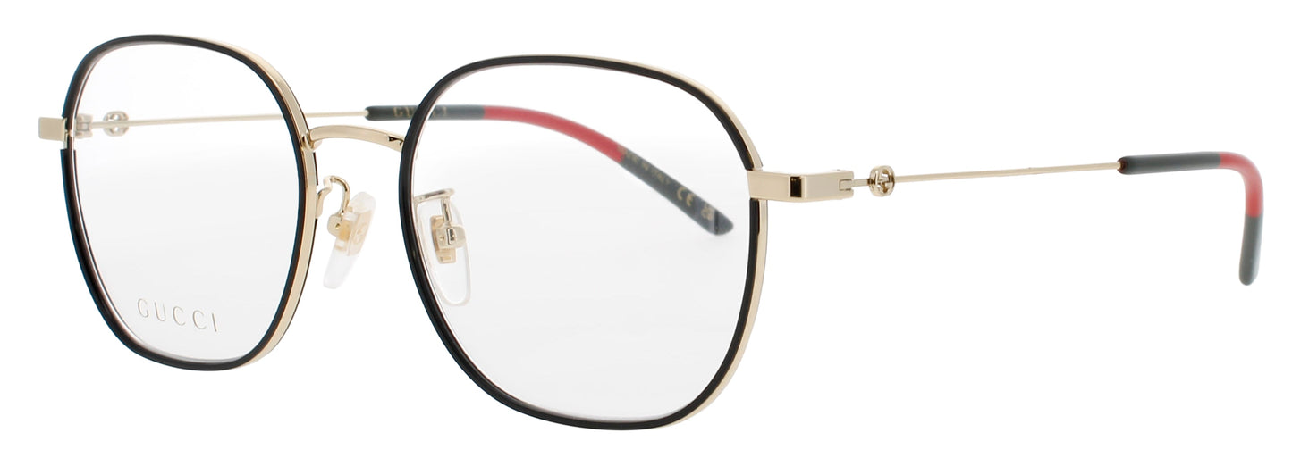 GUCCI GG1198OA Frame GOLD/BLACK Lens DEMO