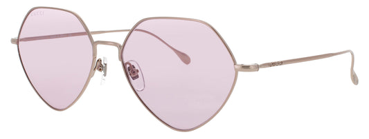 GUCCI GG1182S Frame GOLD Lens PINK TINT