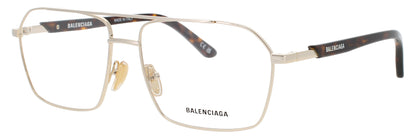 BALENCIAGA BB0248O Frame HAVANA/GOLD Lens DEMO