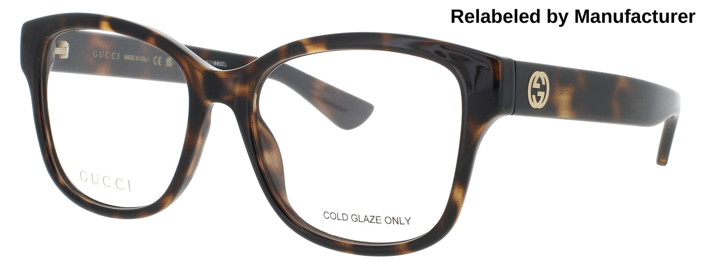 GUCCI GG1340O Frame HAVANA Lens DEMO