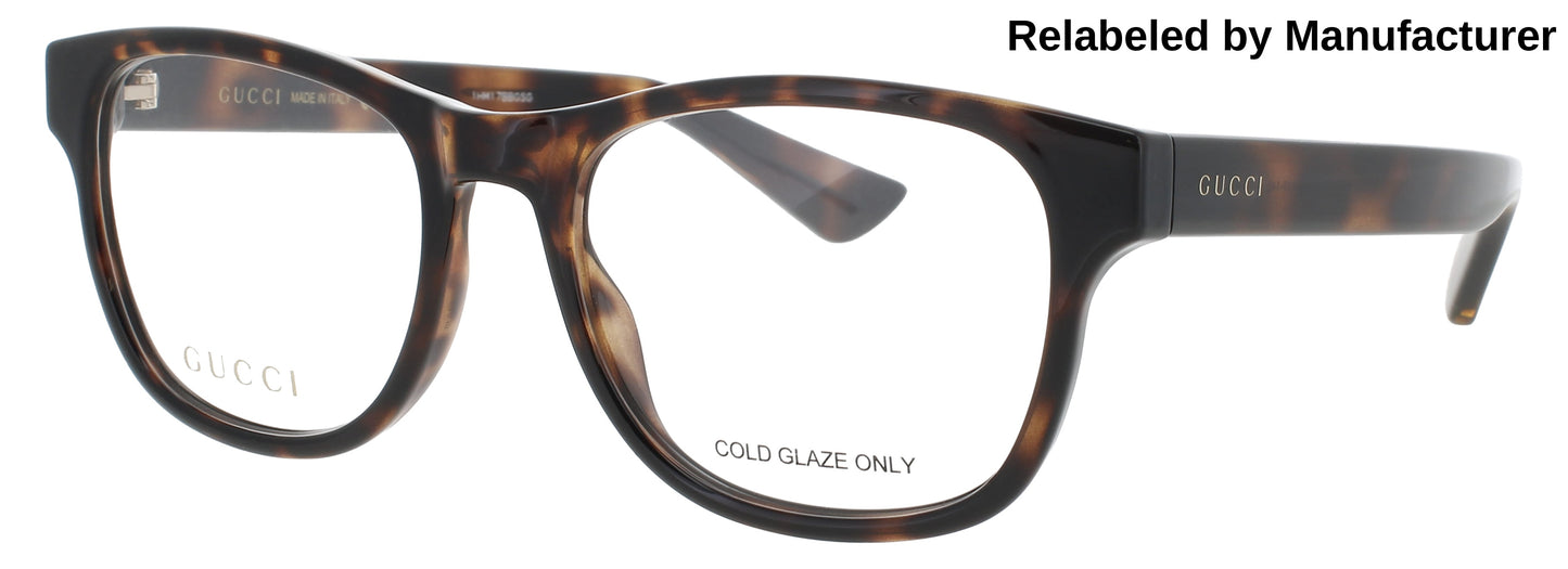 GUCCI GG1344O Frame HAVANA Lens DEMO