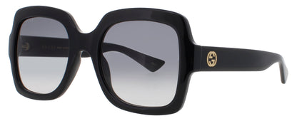 GUCCI GG1337S Frame BLACK/GOLD Lens GRADIENT GREY