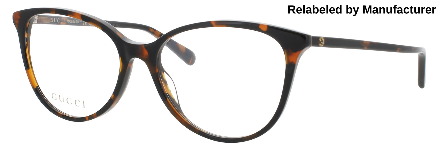 GUCCI GG1359O Frame HAVANA Lens DEMO