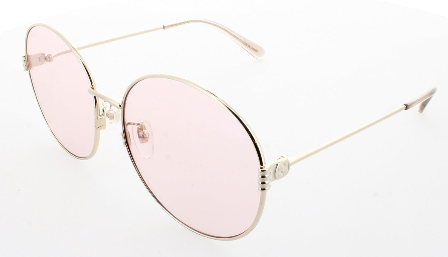 GUCCI GG1281SK Frame GOLD Lens PINK