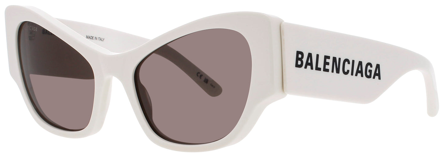 BALENCIAGA BB0259S Frame WHITE Lens GREY