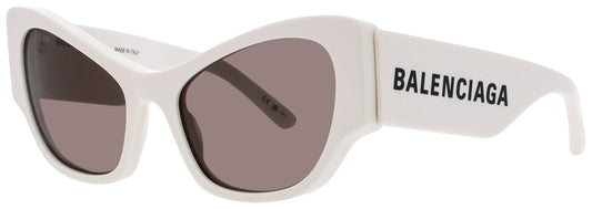 BALENCIAGA BB0259S Frame WHITE Lens GREY