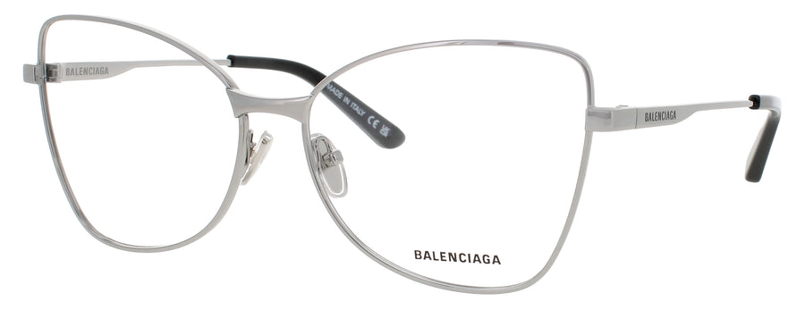 BALENCIAGA BB0282O Frame RUTHENIUM Lens DEMO