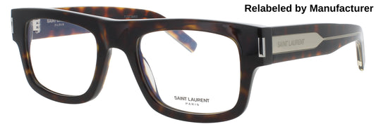 SAINT LAURENT SL-574 Frame HAVANA CRYSTAL Lens DEMO