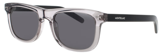MONTBLANC MB0260S Frame GREY/BLACK Lens SMOKE