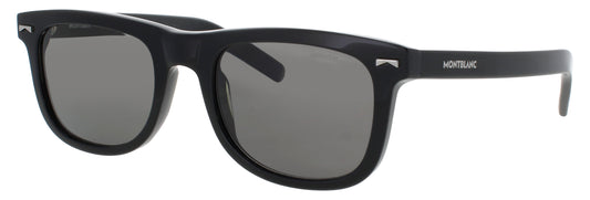 MONTBLANC MB0260S Frame BLACK Lens SMOKE POLARIZED