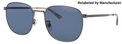 MONTBLANC MB0265S Frame RUTHENIUM Lens BLUE TINT