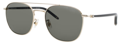 MONTBLANC MB0271S Frame GOLD/BLACK Lens SMOKE