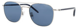 MONTBLANC MB0271S Frame SILVER/BLUE Lens BLUE TINT
