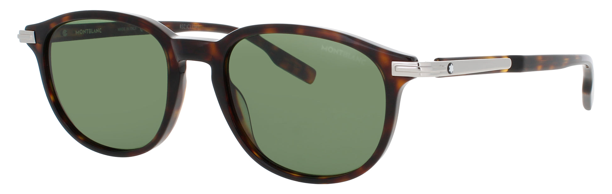 MONTBLANC MB0276S Frame HAVANA Lens GREEN TINT