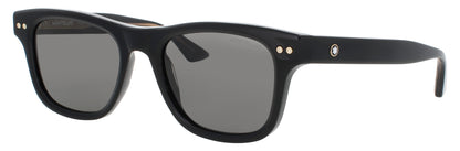 MONTBLANC MB0254S Frame BLACK Lens SMOKE POLARIZED