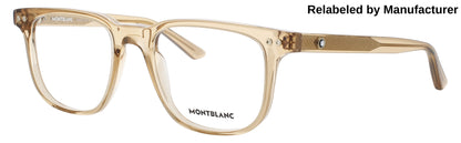 MONTBLANC MB0256O Frame BEIGE Lens DEMO