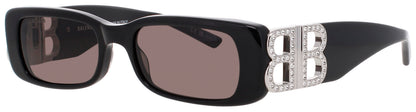 BALENCIAGA BB0096S Frame BLACK Lens GREY