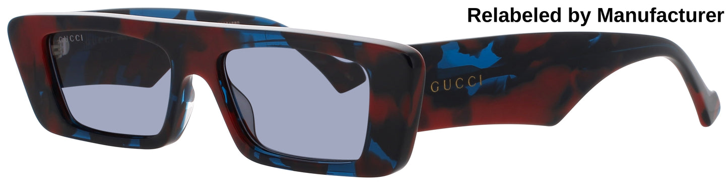 GUCCI GG1331S Frame HAVANA Lens BLUE TINT