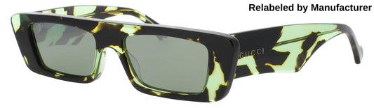 GUCCI GG1331S Frame HAVANA Lens SILVER MIRROR