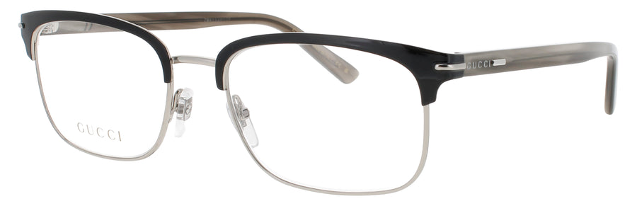 GUCCI GG1448O Frame HAVANA/SILVER Lens DEMO
