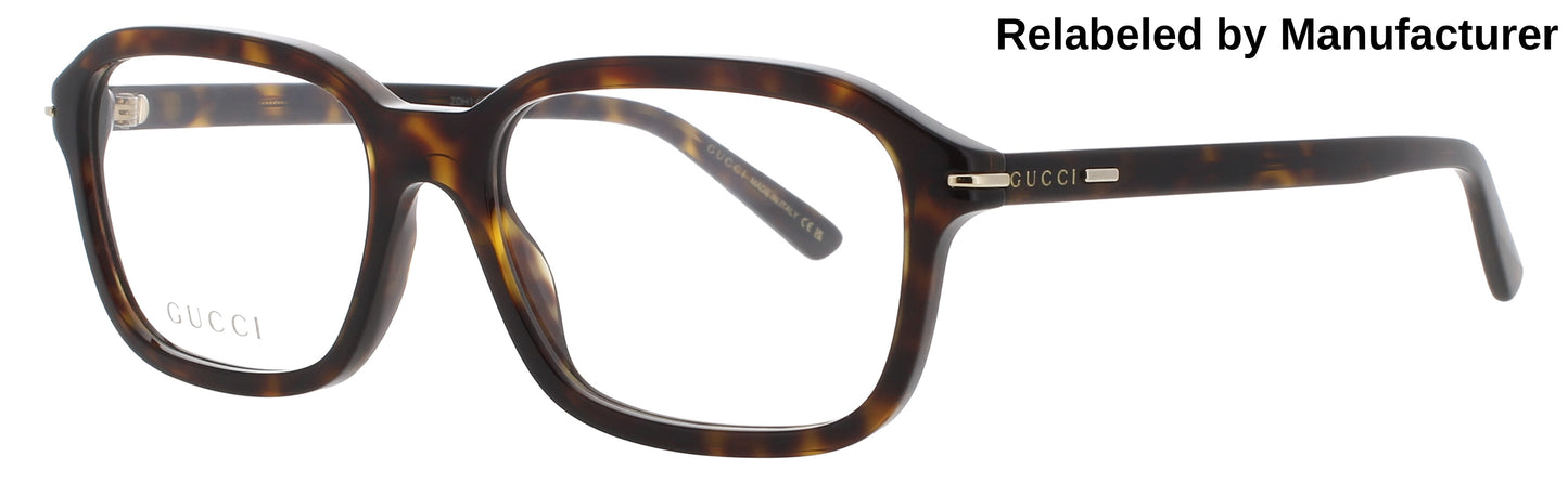 GUCCI GG1446O Frame HAVANA Lens DEMO