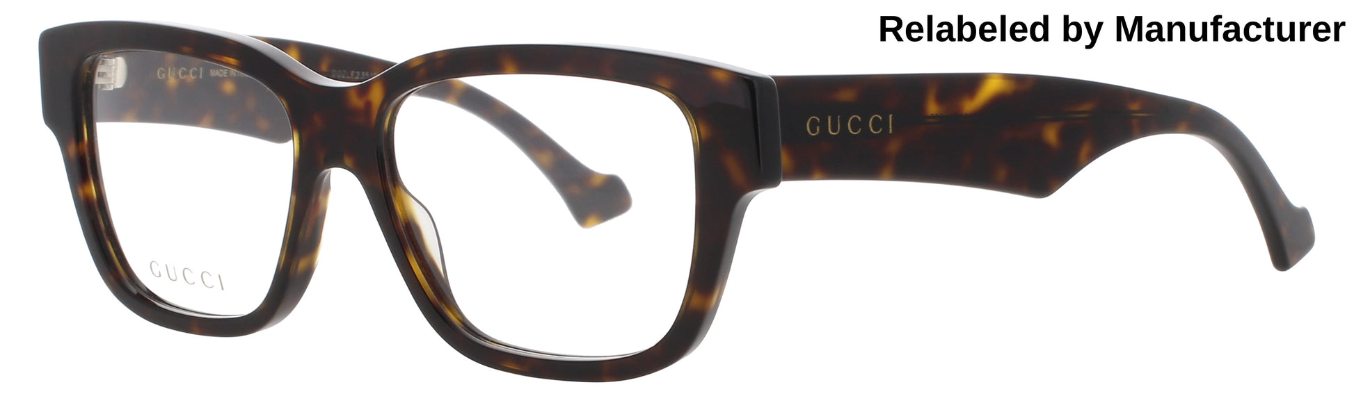 GUCCI GG1428O Frame HAVANA Lens DEMO