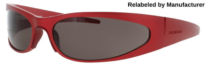 BALENCIAGA BB0290S Frame RED Lens SMOKE