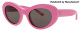 BALENCIAGA BB0294S Frame PINK Lens SMOKE