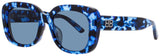 BALENCIAGA BB0295SK Frame BLUE Lens BLUE