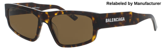 BALENCIAGA BB0305S Frame HAVANA Lens BROWN TINT