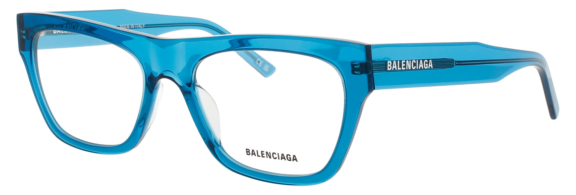 BALENCIAGA BB0308O Frame BLUE Lens DEMO