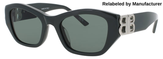 BALENCIAGA BB0311SK Frame GREEN Lens GREEN TINT
