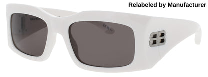 BALENCIAGA BB0291S Frame IVORY Lens SMOKE