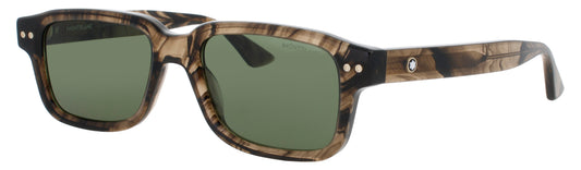 MONTBLANC MB0286S Frame BROWN Lens GREEN TINT