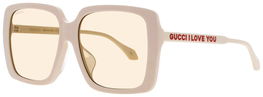 GUCCI GG0567SAN Frame IVORY Lens BROWN