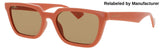 GUCCI GG1539S Frame ORANGE Lens BROWN TINT