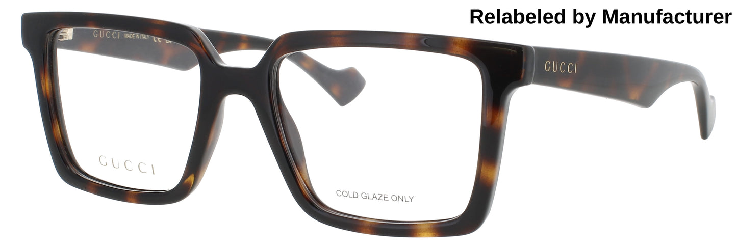GUCCI GG1540O Frame HAVANA Lens DEMO