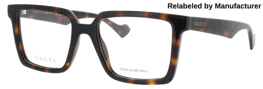 GUCCI GG1540O Frame HAVANA Lens DEMO