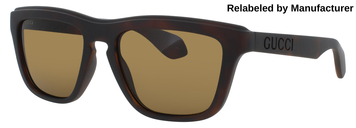 GUCCI GG1571S Frame HAVANA Lens BROWN TINT
