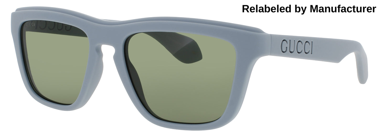 GUCCI GG1571S Frame LIGHT BLUE Lens GREEN TINT
