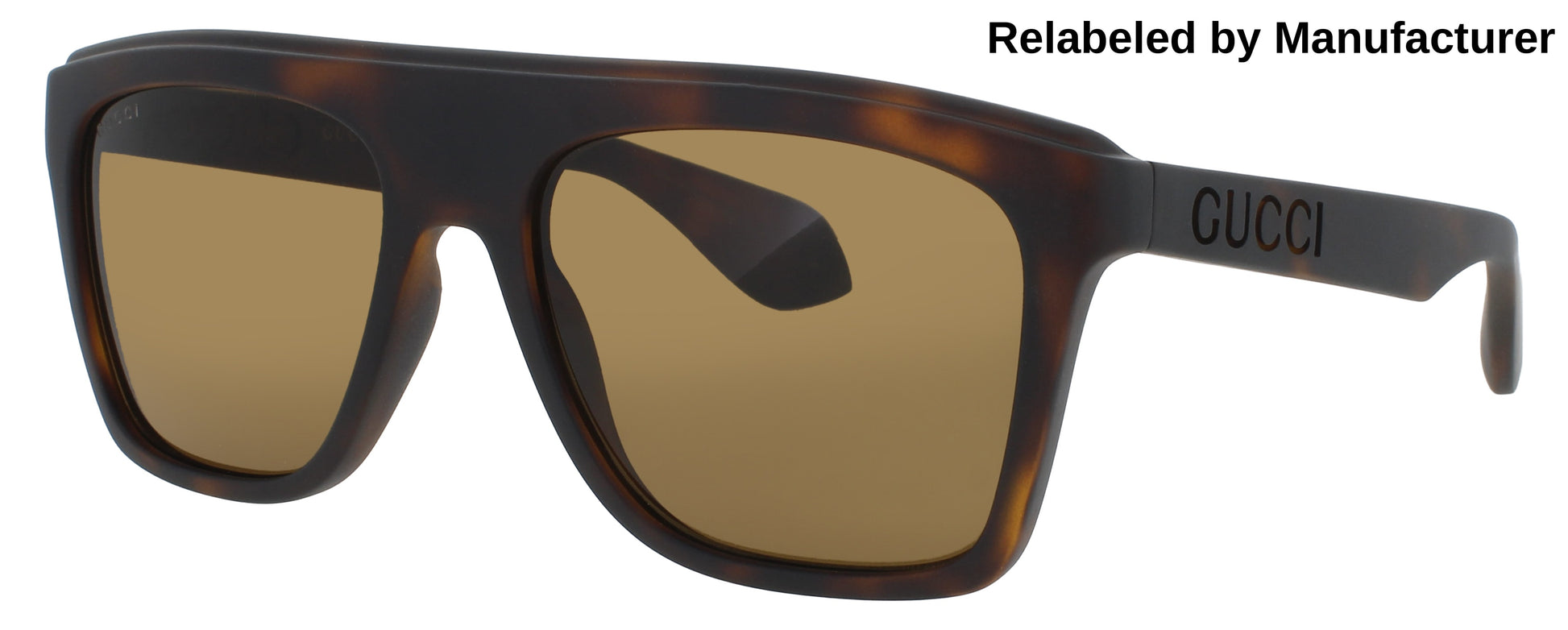 GUCCI GG1570S Frame HAVANA Lens BROWN TINT